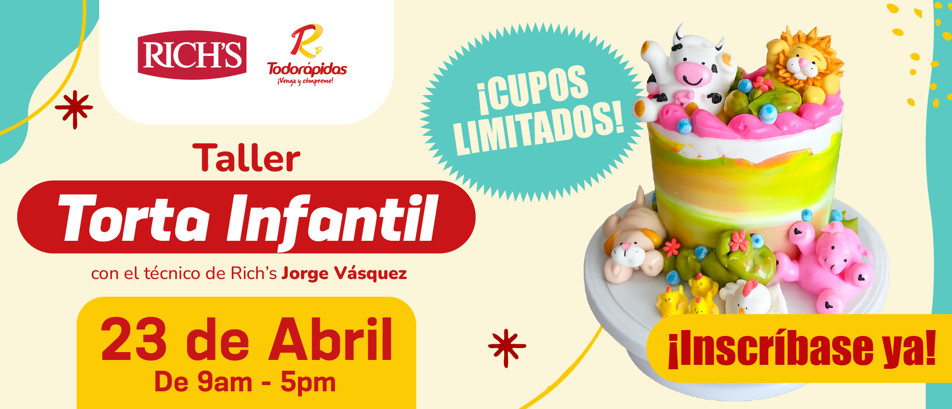 Taller Torta infantil