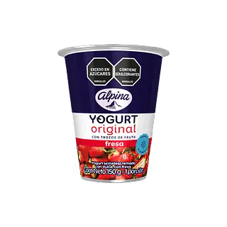 Yogurt Original Vaso Alpina