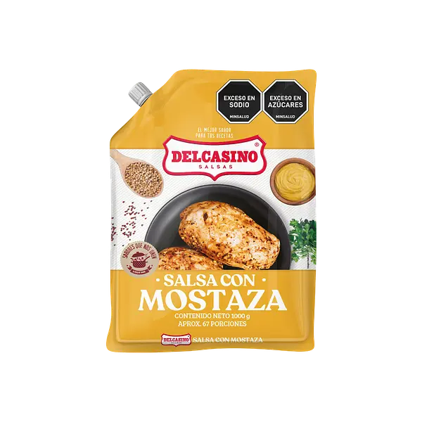 Salsa Mostaza Delcasino