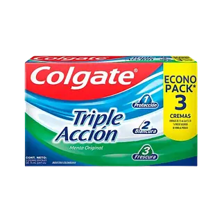Crema Ecopack TripleAccion Colgate