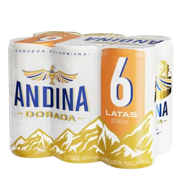 Cerveza Dorada Lata Pequeña Andina