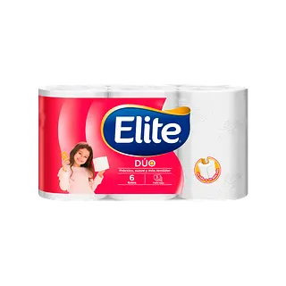 Papel Higienico Duo TripleHoja Elite 