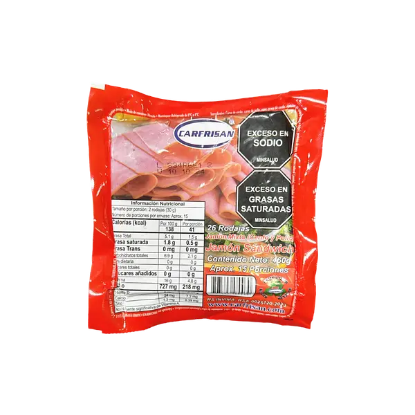 Jamon Carfrisan Rojo 