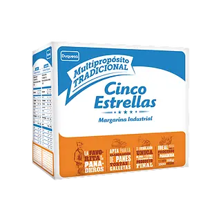 Margarina Industrial Cinco Estrellas