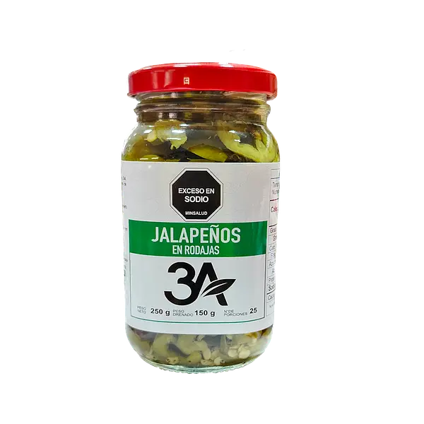 Jalapeños En Rodajas 3A 