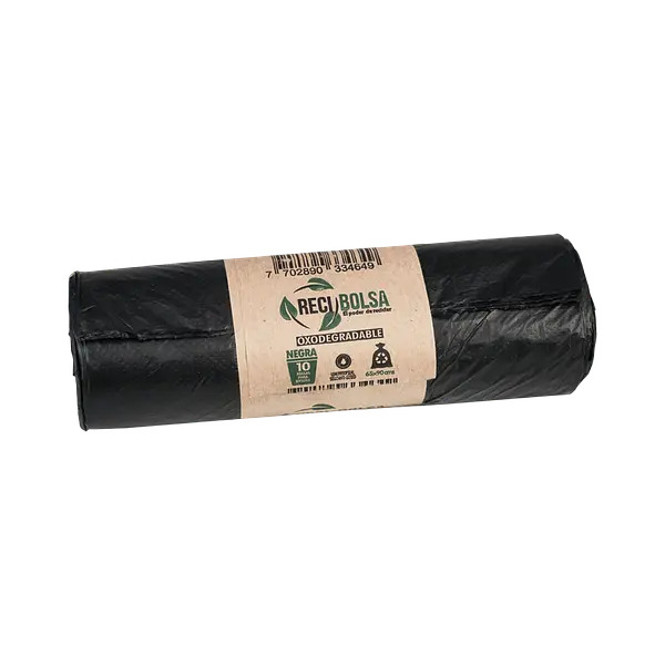 Bolsa Aseo 86x118 Extra Grande Negra