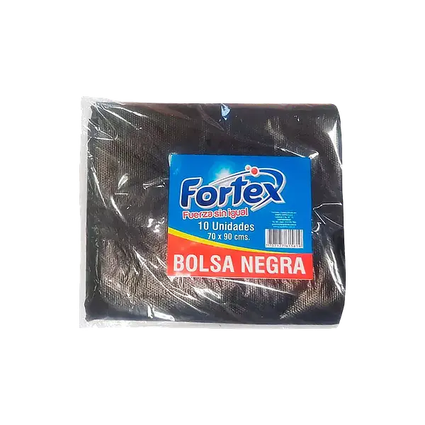Bolsa Aseo Negra Industrial 70x90