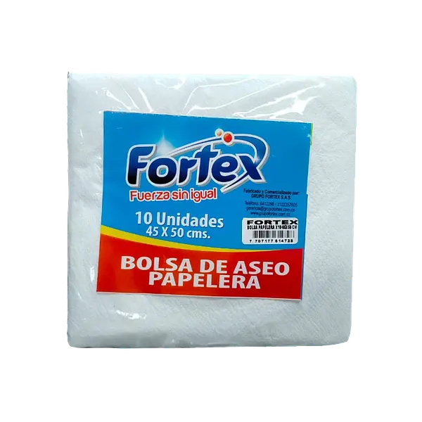 Bolsa Aseo Papelera Blanca 45x50