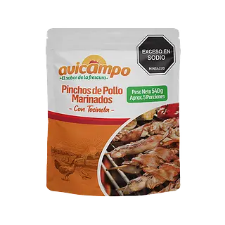 Pincho Pollo Con Tocineta Avicampo 