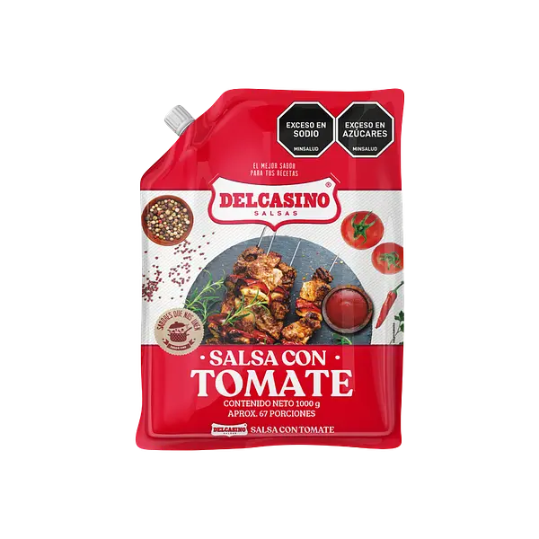 Salsa De Tomate Galon Bolsa Delcasino