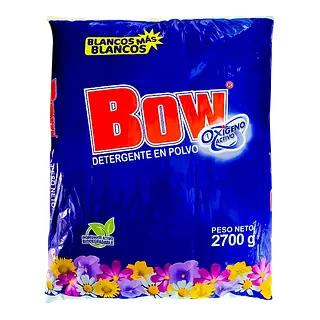 Detergente En Polvo Bow