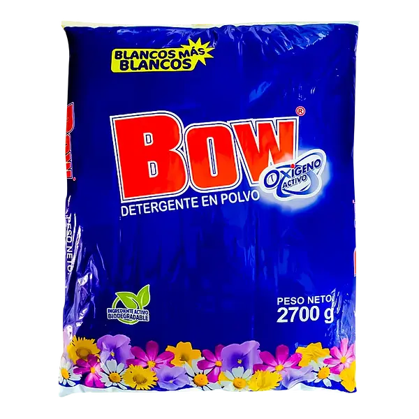 Detergente En Polvo Bow