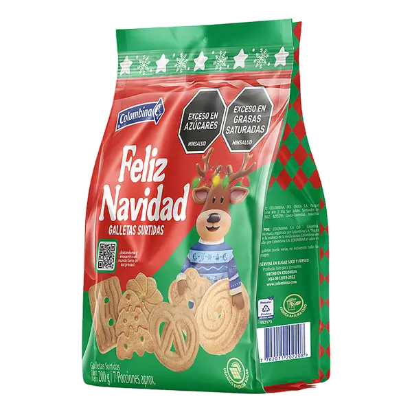 Galleta Bolsa Feliz Colombina