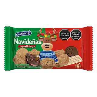 Galleta Navideña Colombina (roja)