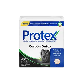 Jabon Tripack Carbon Detox Protex
