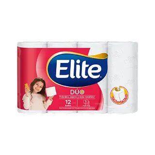 Papel Higienico Duo TripleHoja Elite 