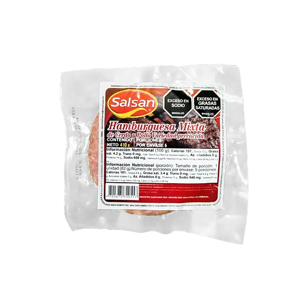 Hamburguesa Salsan