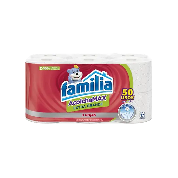 Papel Higienico Acolchamax ExtraGrande Familia