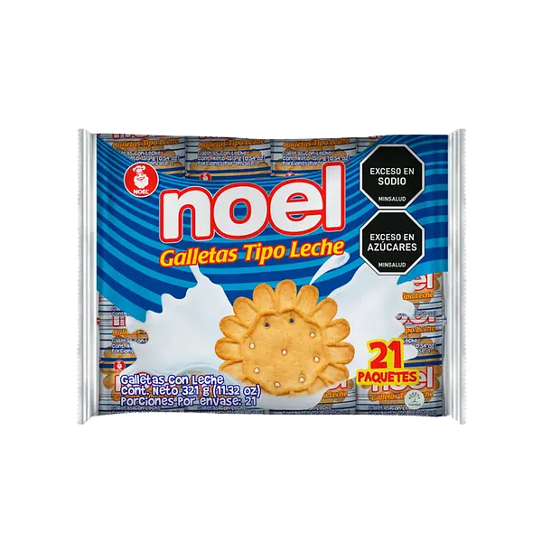 Galleta Tipo Leche Saltin Noel