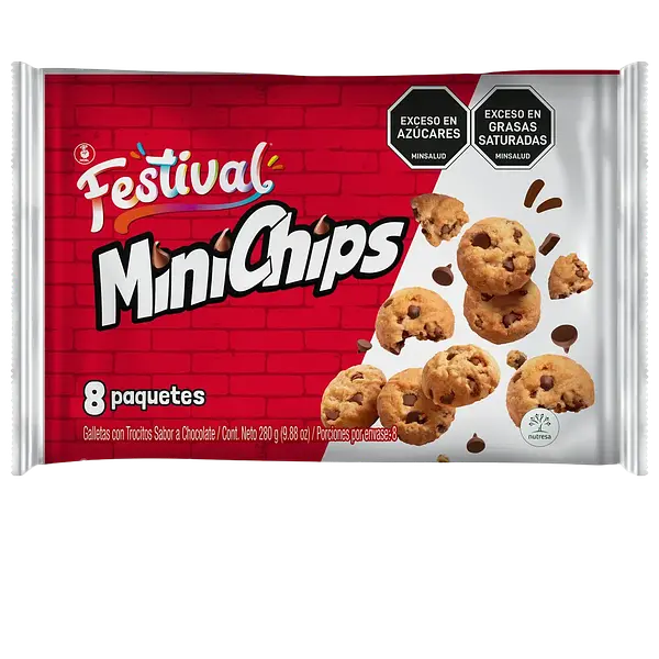 Galleta Minichips Chocolate