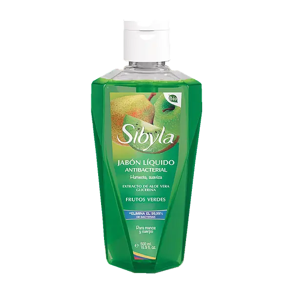 Jabon Liquido Frutos Verdes Sibyla