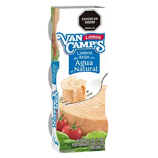 Atun Lomo Agua Blanco Tripack VanCamp's