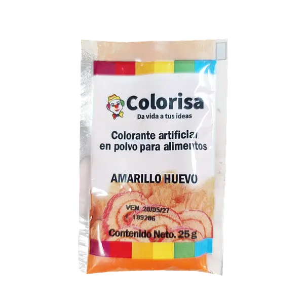 Color Polvo Sobre Amarillo