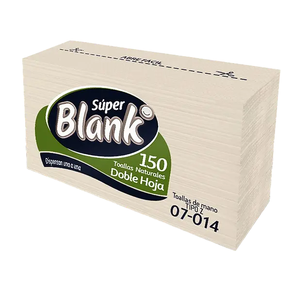 Toalla Tipo Z Blank