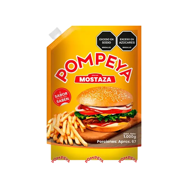 Salsa Mostaza Pompeya