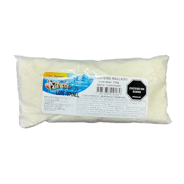 Queso Ideeal Costeñito Rallado 