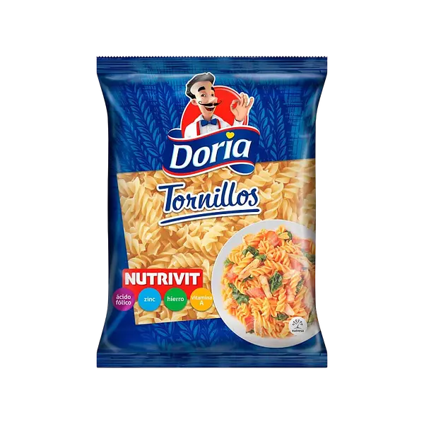 Pasta Tornillos Doria