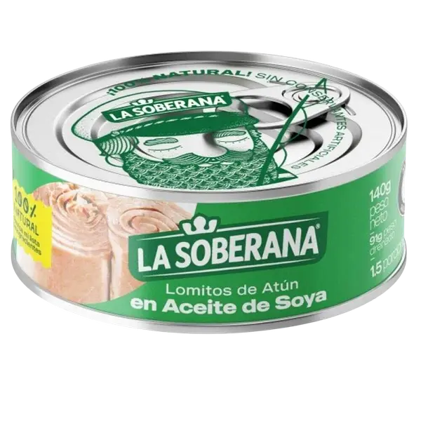 Atun Lomos En Aceite La Soberana
