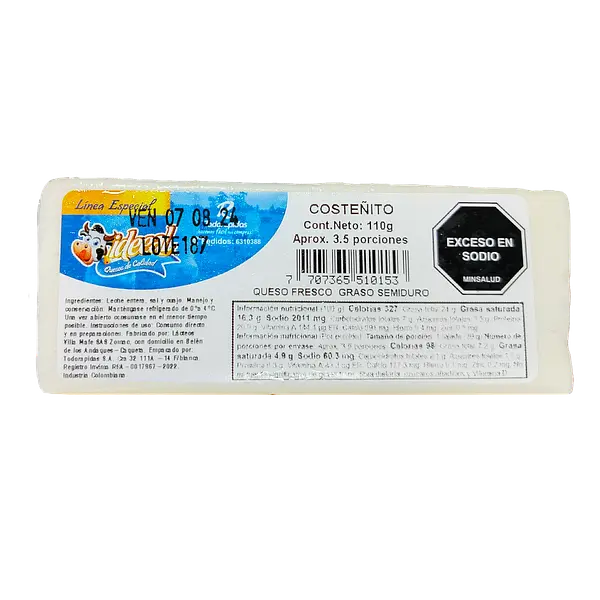 Queso Ideeal Costeñito Mini