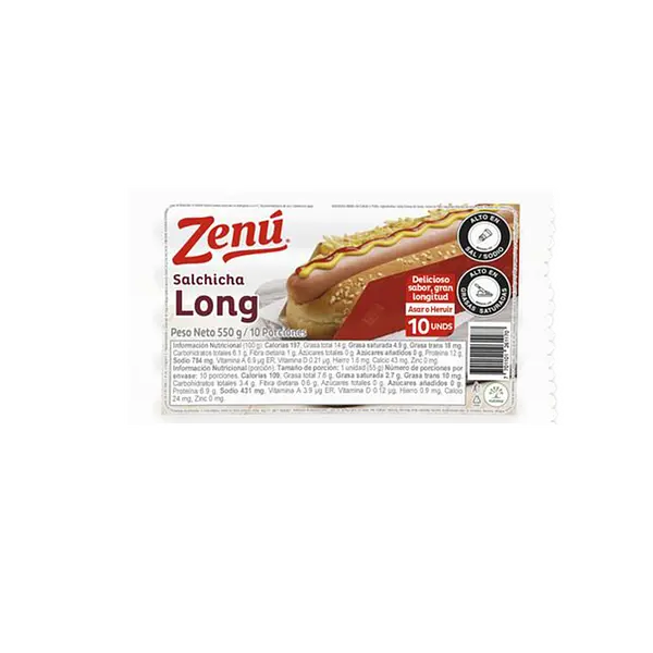 Salchicha Long Zenu