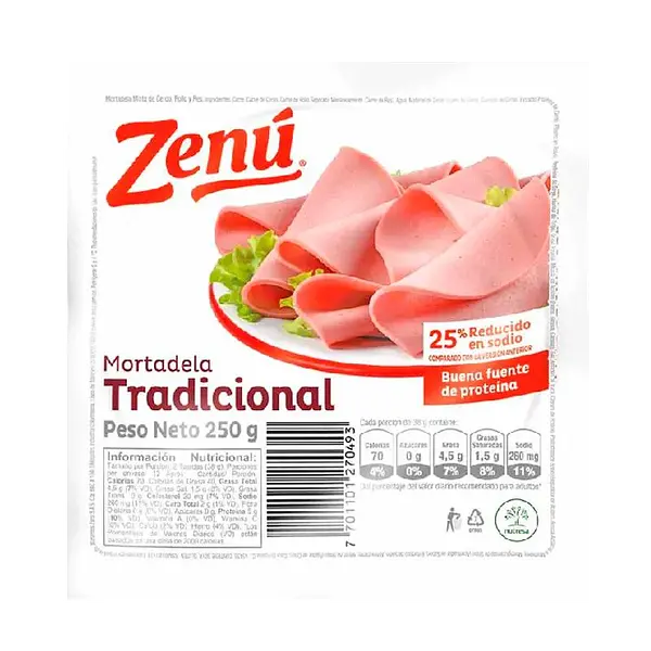 Mortadela Tradicional Zenu