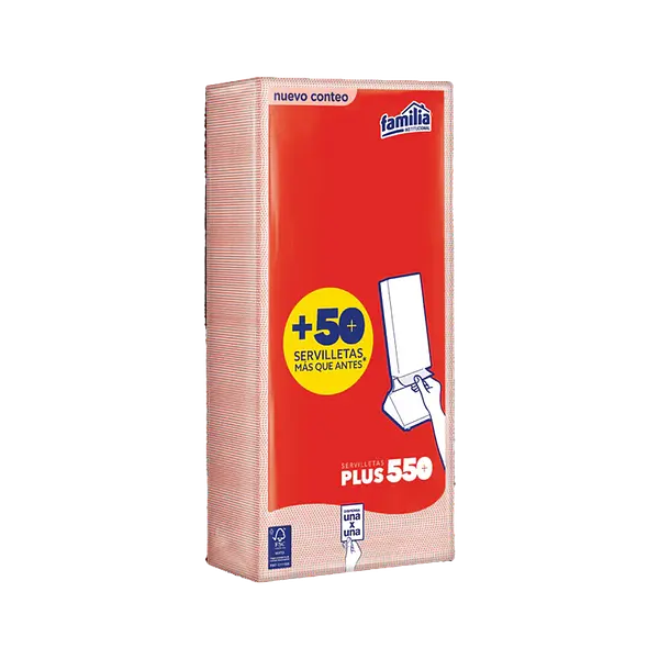 Servilleta Plus x 550 Familia