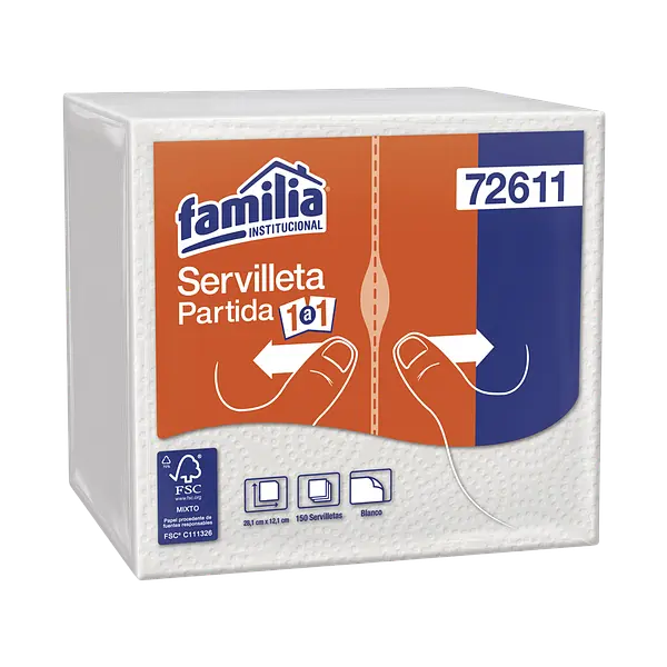 Servilleta 1A1 x150 Familia