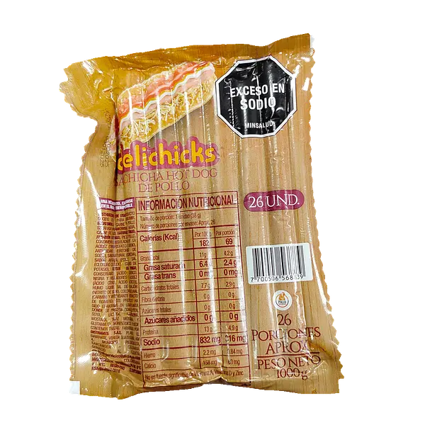 Salchicha Perrero Delichicks 