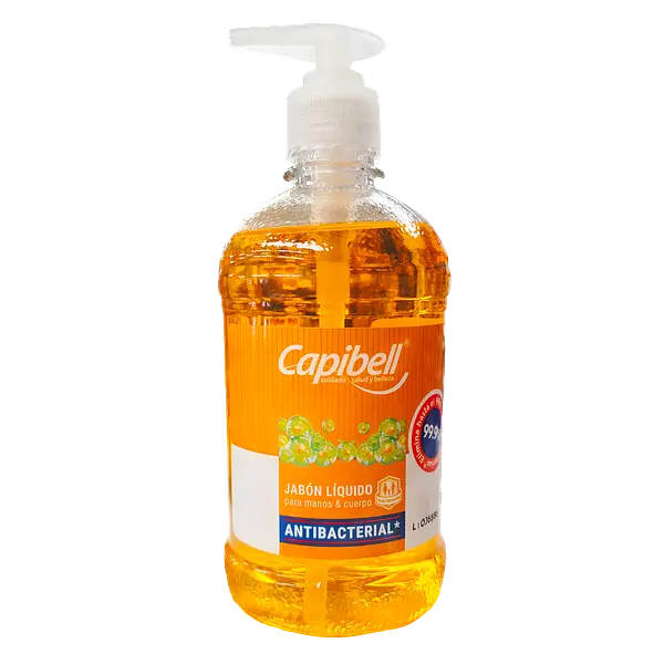Jabon Liquido Antibacterial Capibell