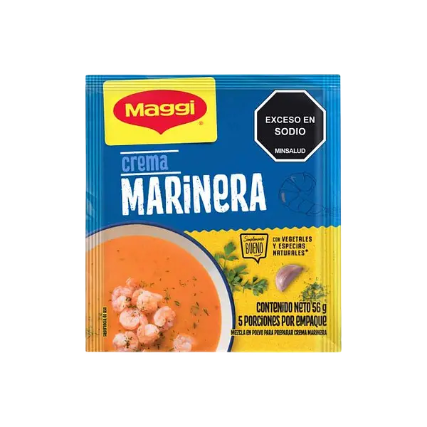 Base Para Crema Marinera En Sobre Maggi