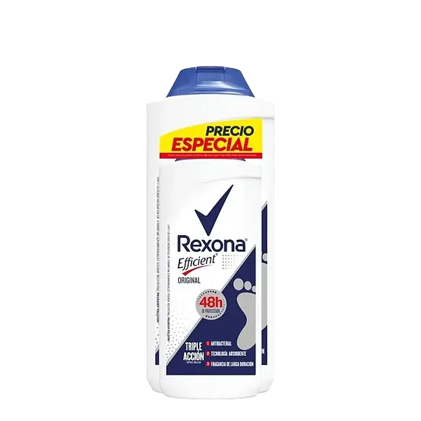 Talco Antibacterial 180+55g Gratis Rexona