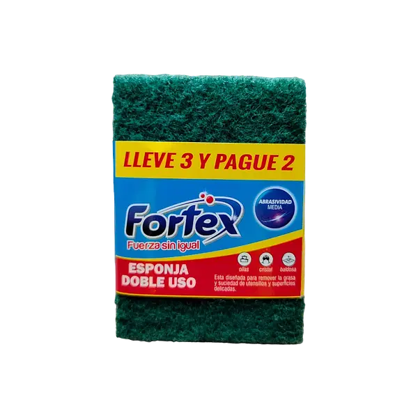 Esponja Doble Uso Fortex