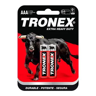 Bateria Manganeso Roja AAA Pequeña Tronex