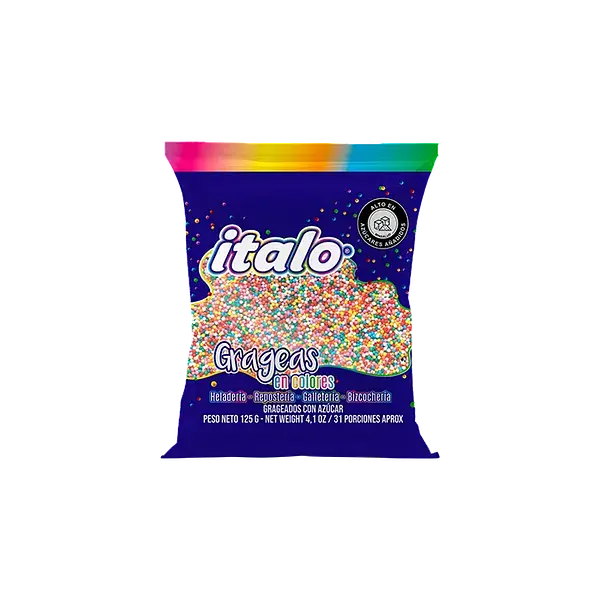 Grageas De Colores Italo