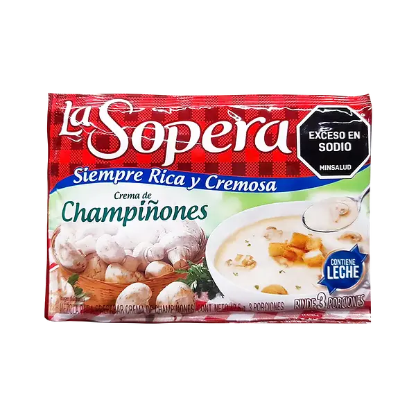 Crema de Champiñon Sopera