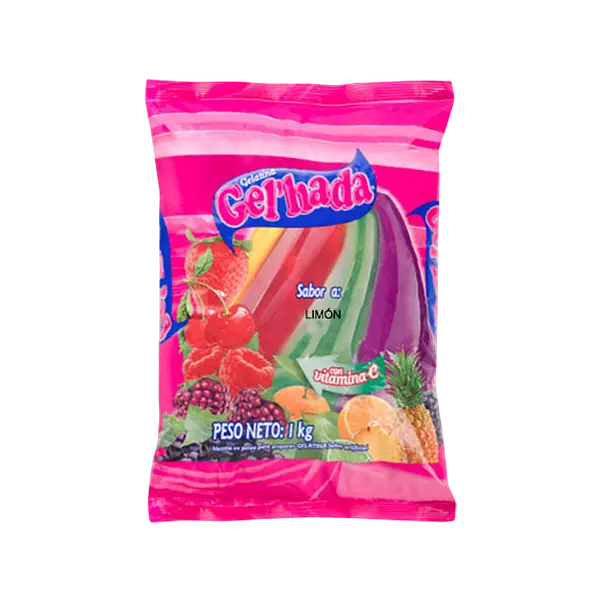 Gelatina Institucional Limon Gelhada
