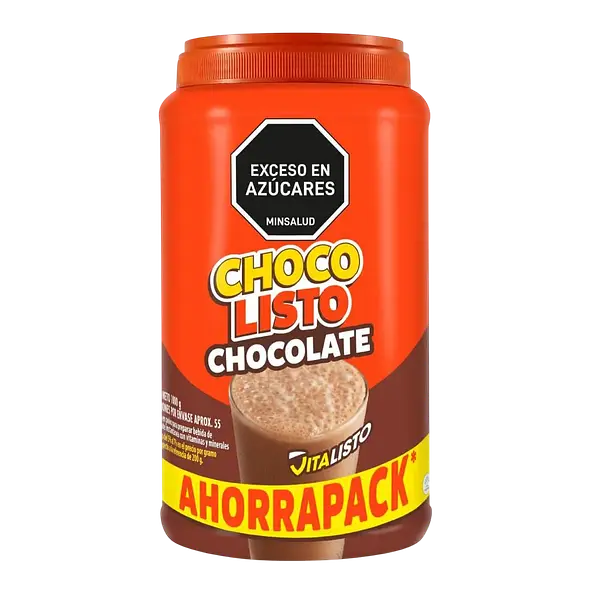 Bebida  En Polvo Achocolatada En Tarro Chocolisto 