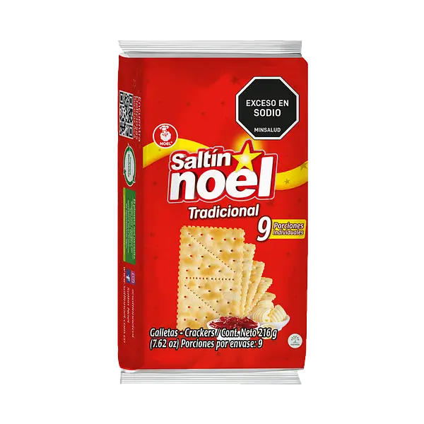 Galleta Paquetes Saltin Noel 