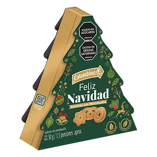 Galletas Mini Arbol Colombina