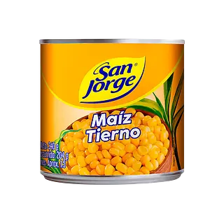 Maiz Tierno Lata San Jorge 